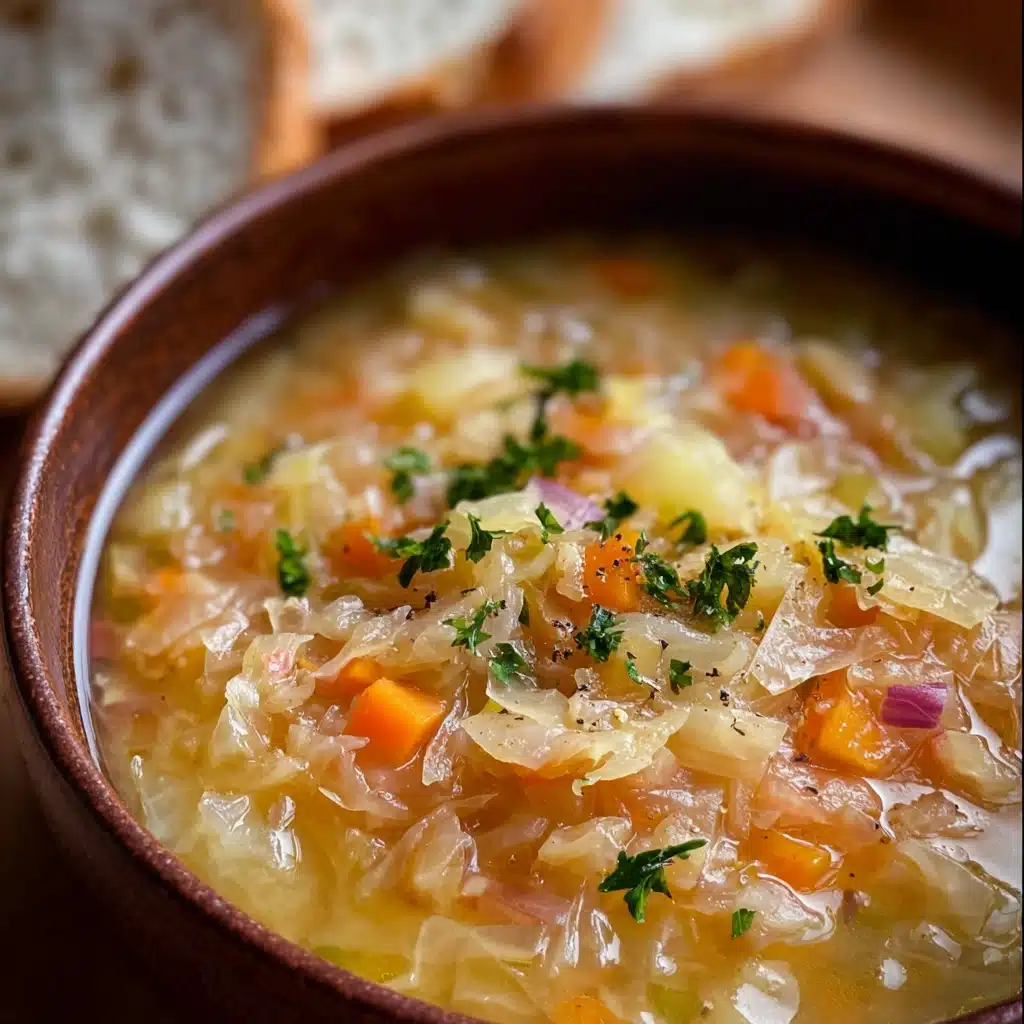 Sauerkraut Soup Recipe (Kapustnyak) Recipe - Recipe Image