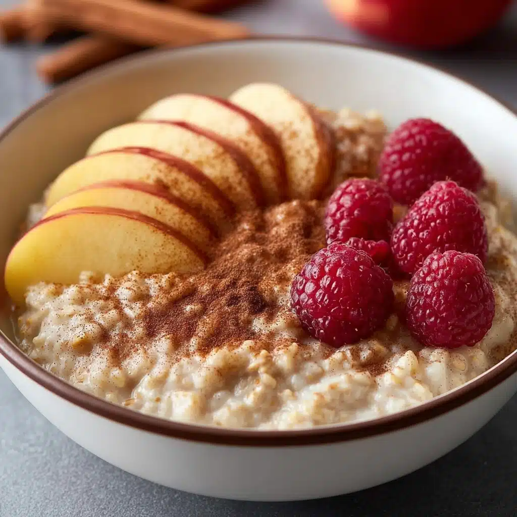 Maple Cinnamon Steel Cut Oatmeal Recipe - Recipe Image
