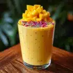 Tropical Mango Pineapple Smoothie Recipe