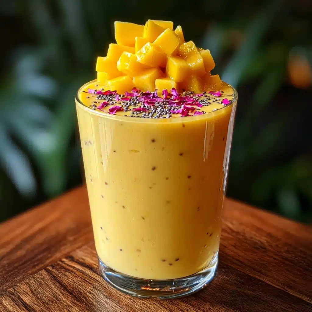 Tropical Mango Pineapple Smoothie Recipe