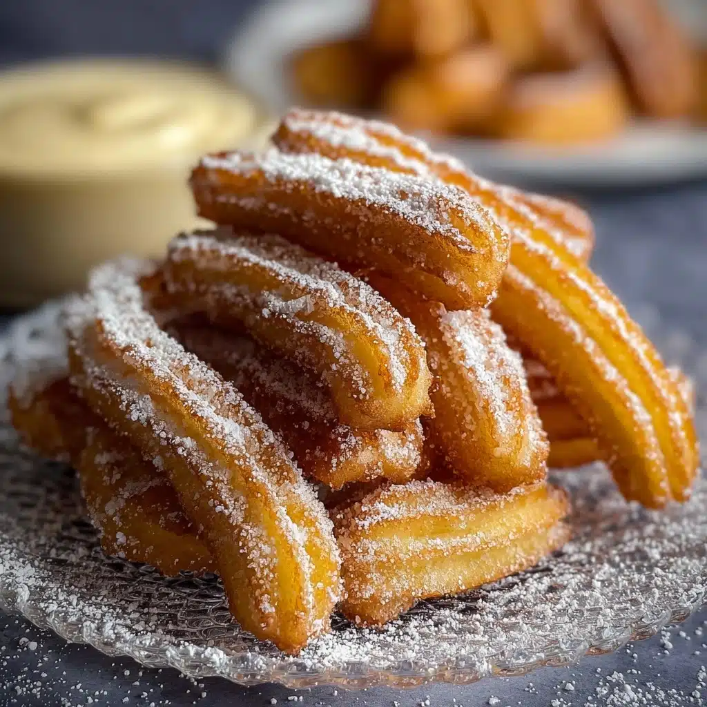 Baked Churros Dessert Recipe - Recipe Image