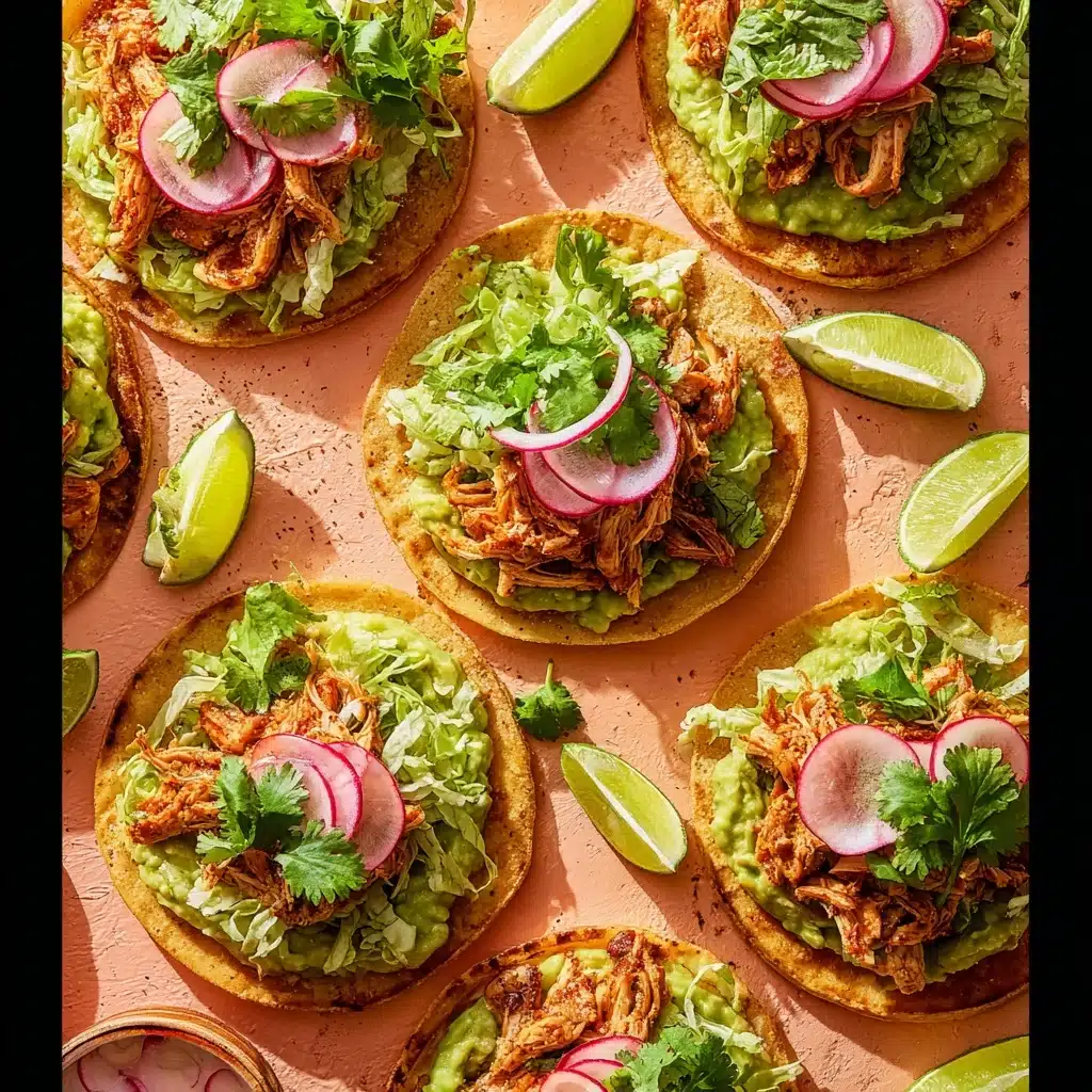 Mexican Rotisserie Chicken Tostadas Recipe