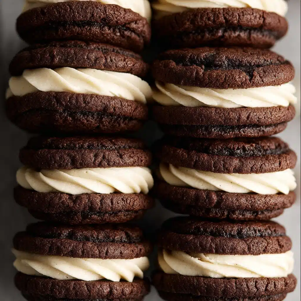 Brownie Cookie Dough Sandwich Cookies Recipe - Recipe Image