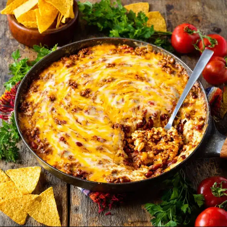 Simple Cheesy Taco Rice Recipe