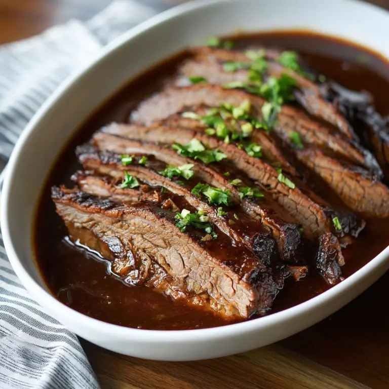 Slow Cooker Beef Brisket Recipe