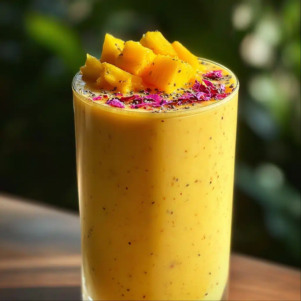 Tropical Mango Pineapple Smoothie Recipe - Recipe Image