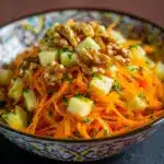 Carrot Apple and Walnut Salad Recipe
