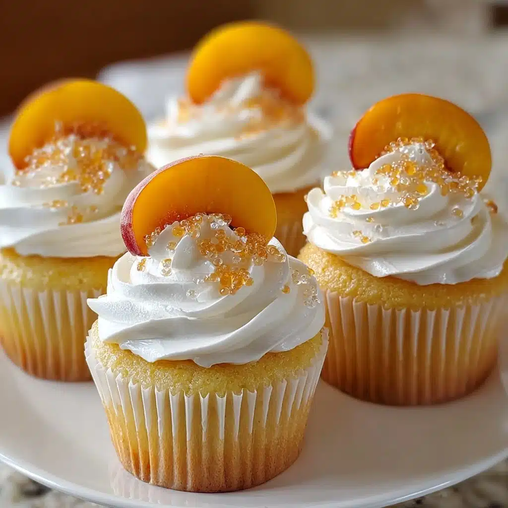 Honey Peach Cream Cheese Cupcakes Recipe – Sweet Delight Recipe