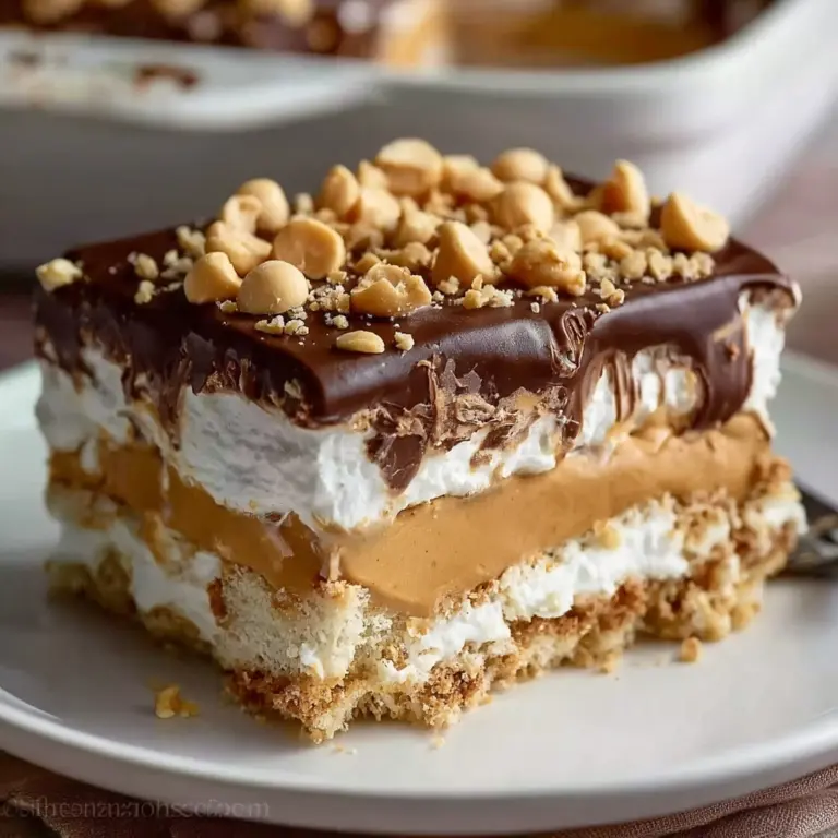 Peanut Butter Crunch Lasagna Recipe
