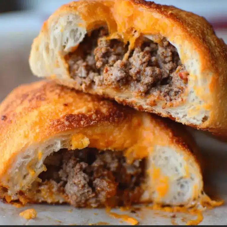 Loaded Cheesy Pocket Tacos Recipe