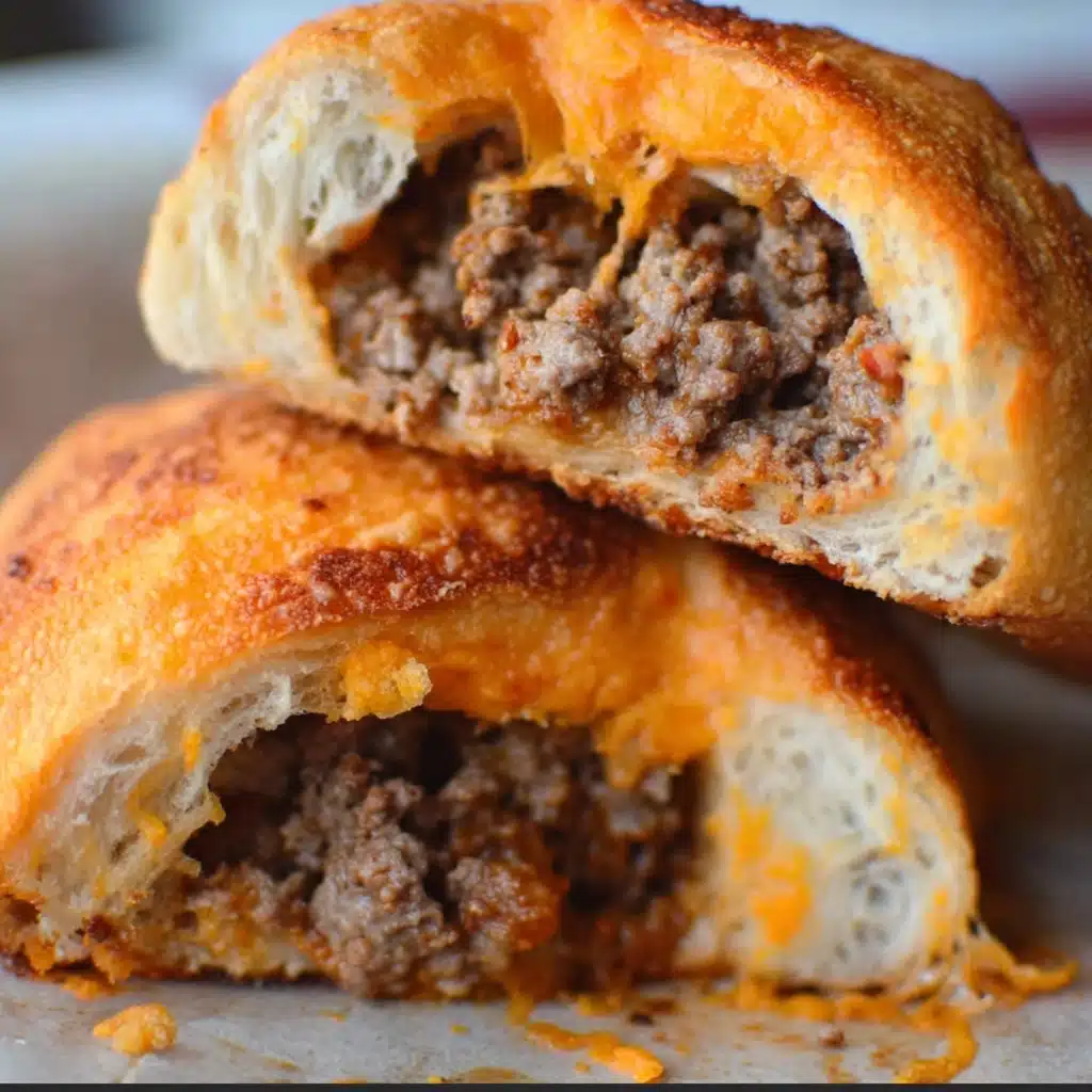 Loaded Cheesy Pocket Tacos Recipe - Recipe Image