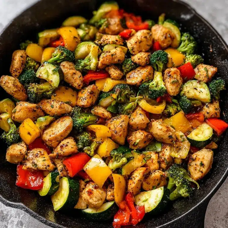 Colorful One-pot Chicken & Veggie Delight Recipe