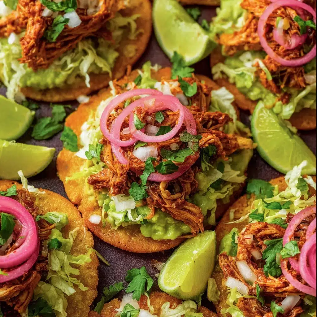 Mexican Rotisserie Chicken Tostadas Recipe - Recipe Image