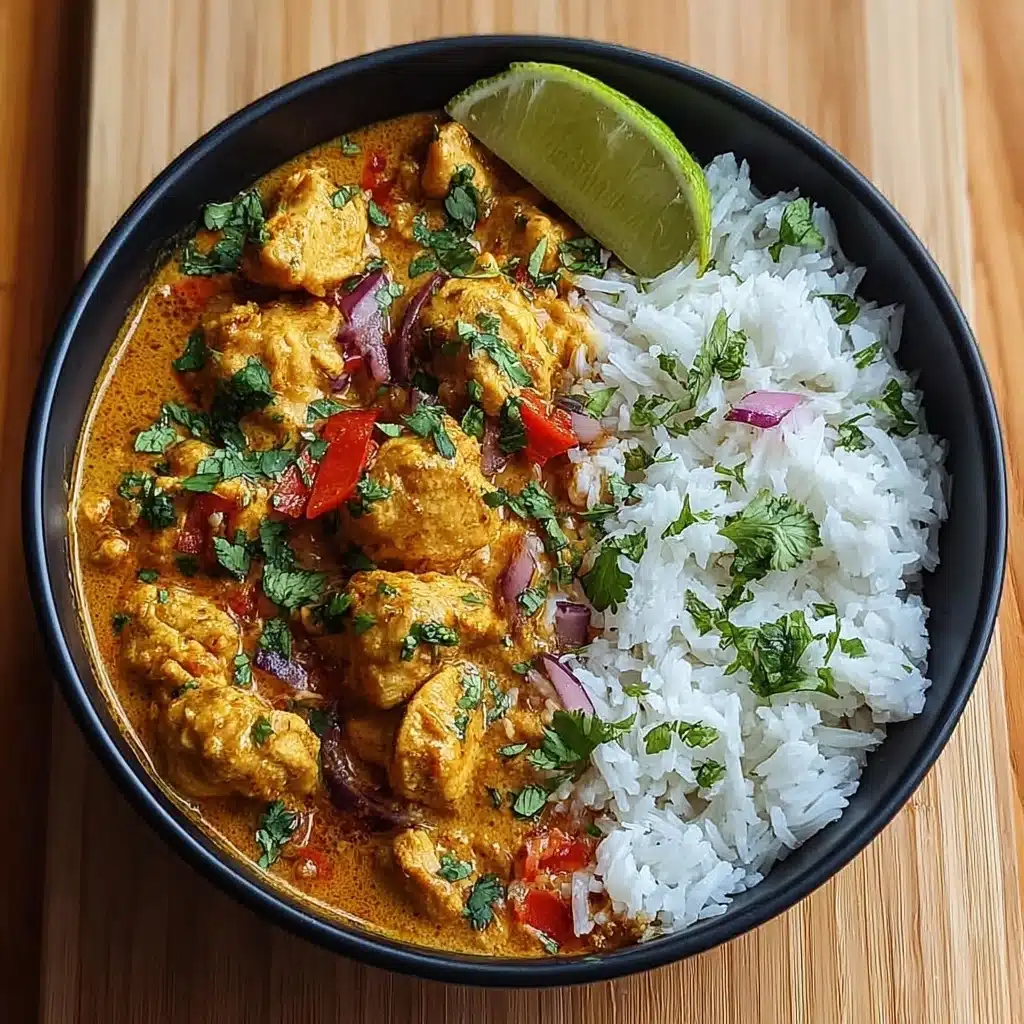 Spicy Brazilian Coconut Chicken: A Flavorful Delight Recipe - Recipe Image