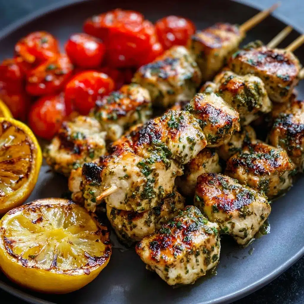 Authentic Greek Chicken Souvlaki Recipe - Recipe Image