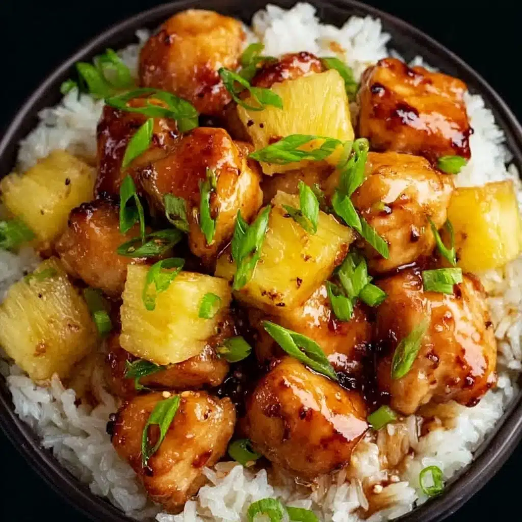 Pineapple Chicken and Rice Recipe - Recipe Image