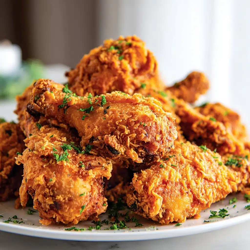 Crispy Golden Delight: Mastering Buttermilk Fried Chicken Recipe - Recipe Image