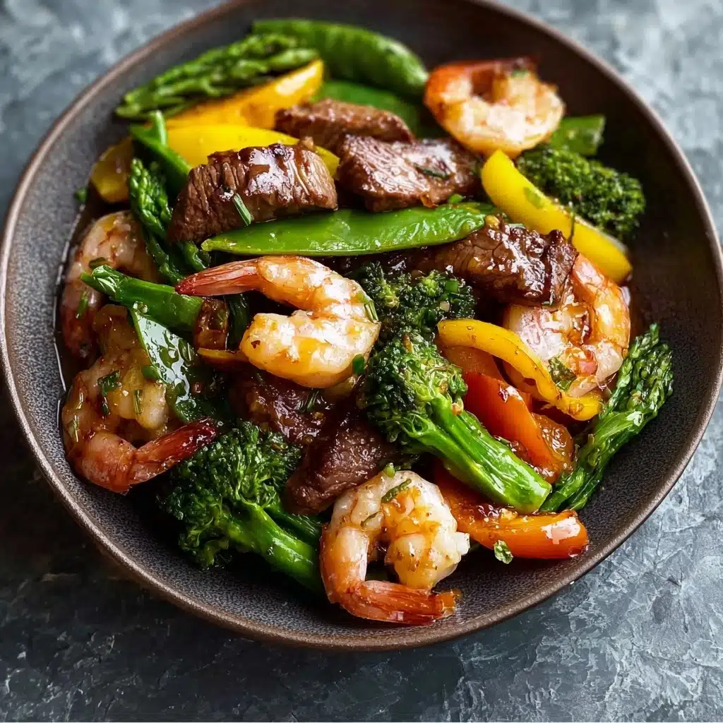 Steak and Shrimp Stir Fry Recipe