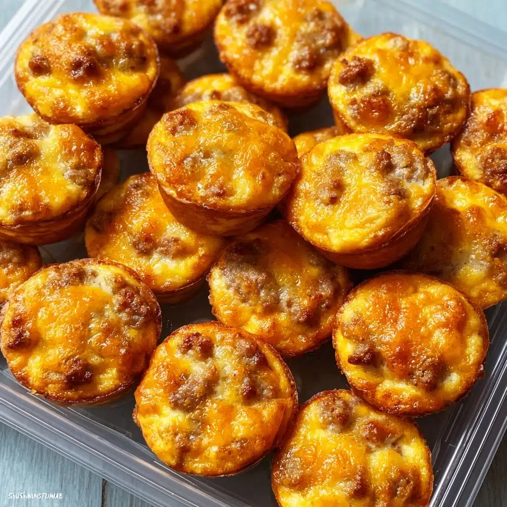 High-Protein Pancake Sausage Mini Muffins Recipe - Recipe Image