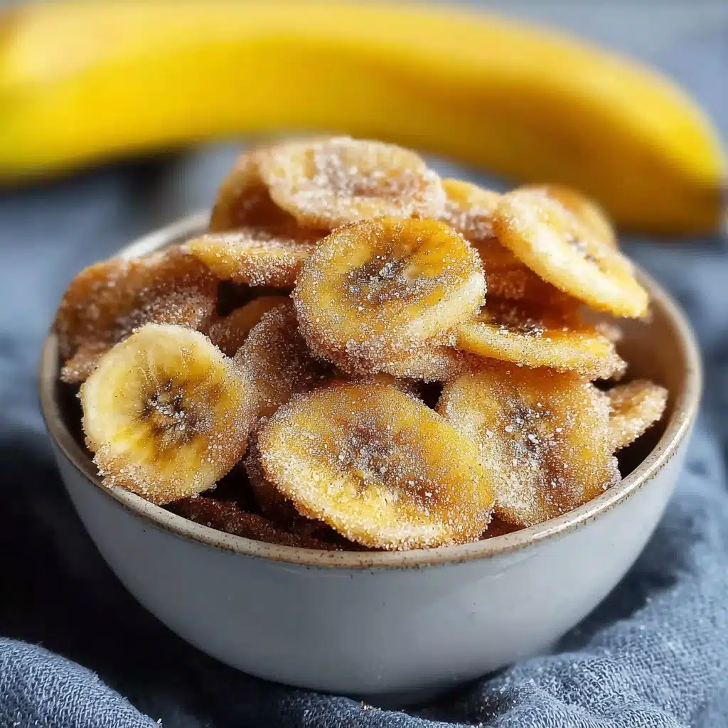Cinnamon Sugar Air Fryer Banana ChipsIngredients Recipe