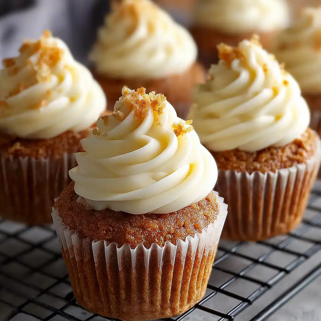 Best Carrot Cake Cupcakes with Cream Cheese Frosting Recipe