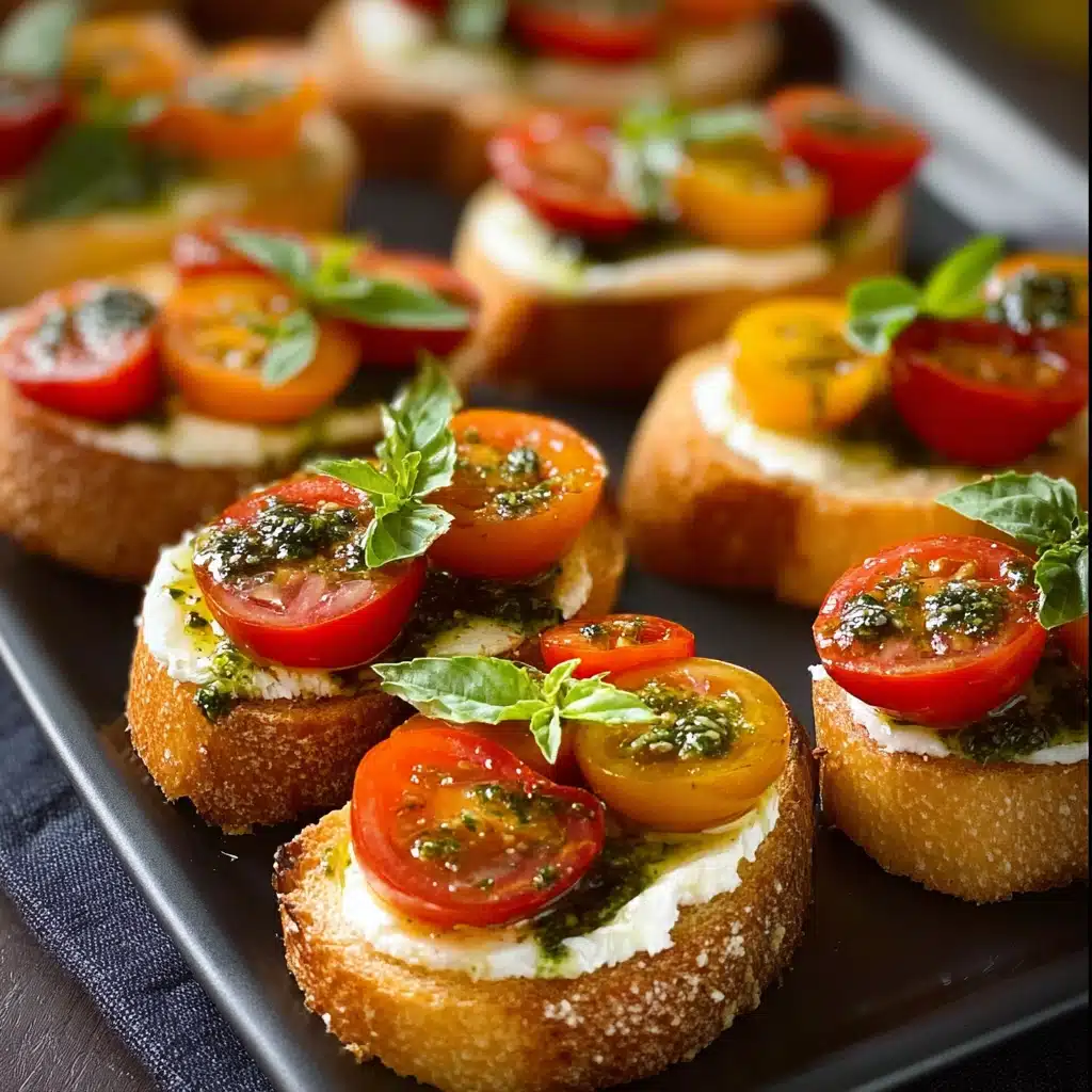Caprese Crostini Recipe