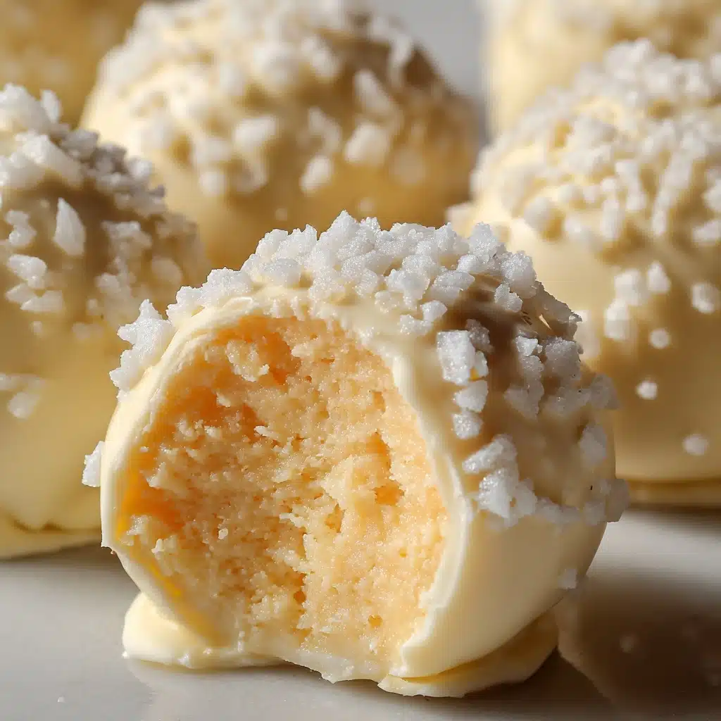 No Bake Orange Creamsicle Truffles Recipe - Recipe Image