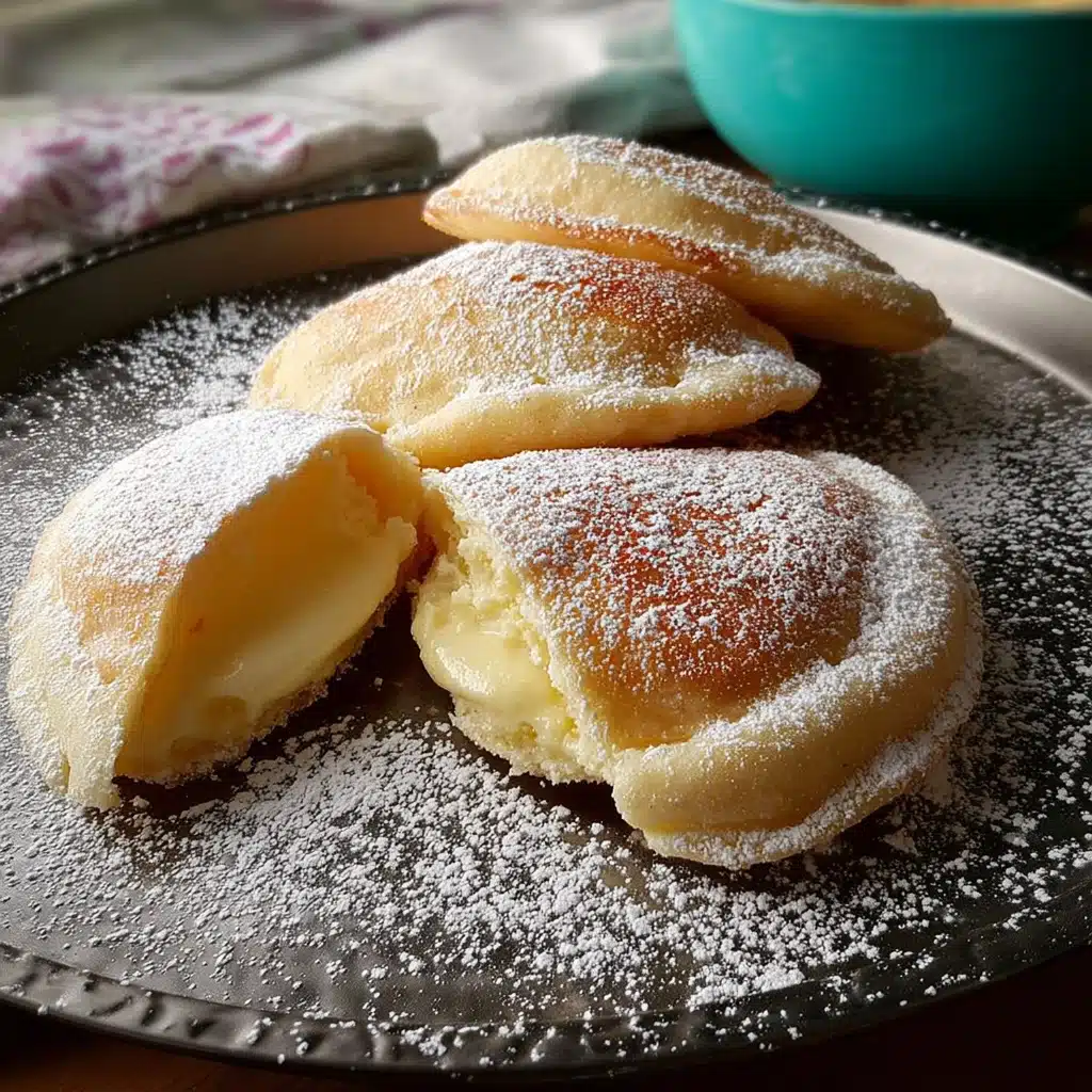 Stovetop Custard Cream Buns Recipe - Recipe Image