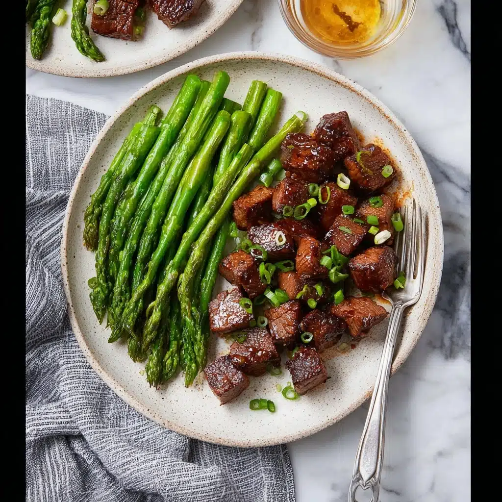 Honey Garlic Steak Bites Recipe - Recipe Image