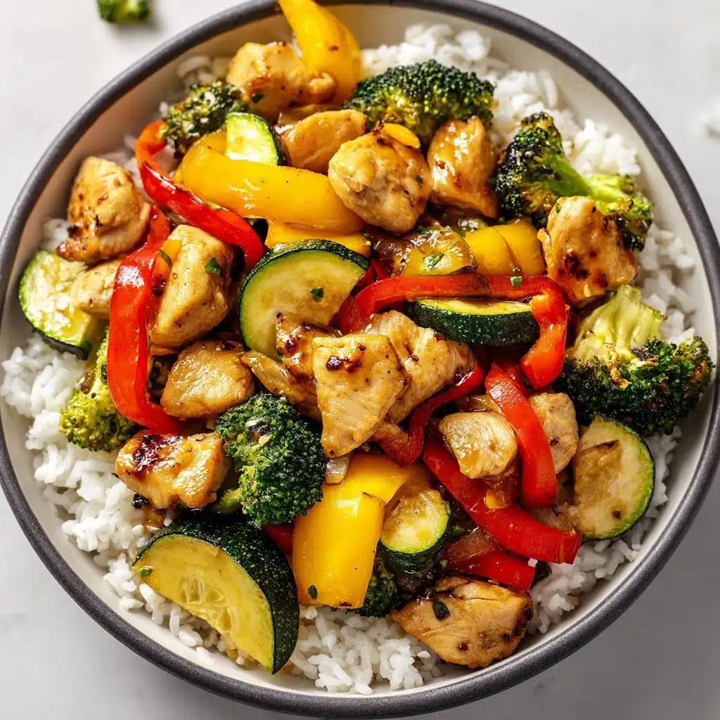 Colorful One-pot Chicken & Veggie Delight Recipe - Recipe Image