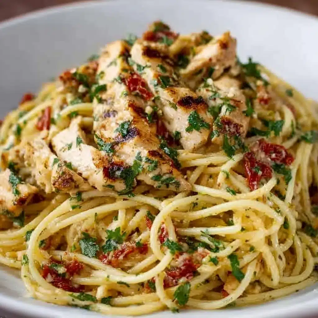 Monterey Chicken Spaghetti Recipe - Recipe Image
