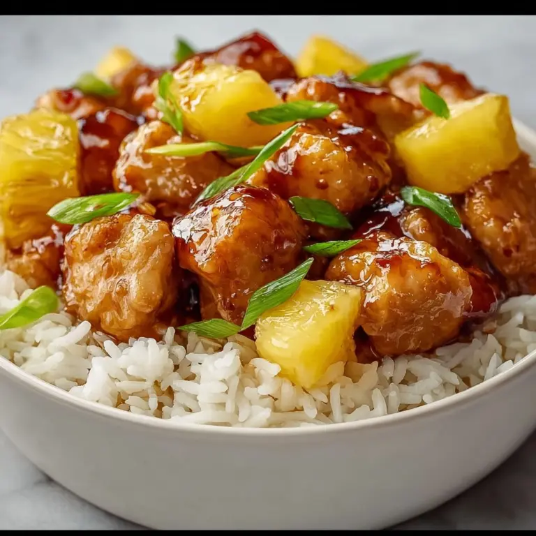 Pineapple Chicken and Rice Recipe