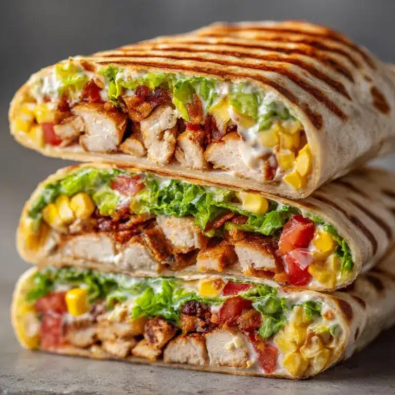 Southwest Grilled Chicken Wraps – Easy Dinner Recipe