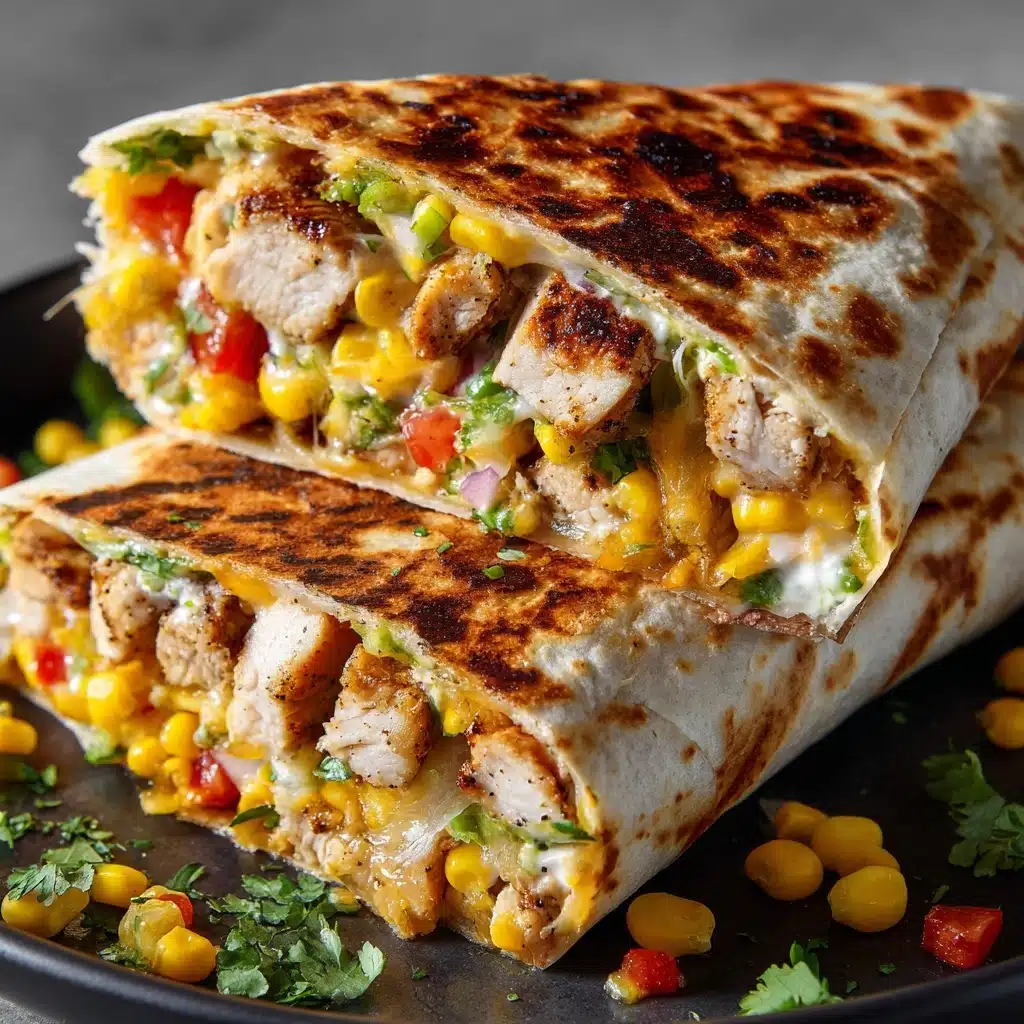 Southwest Grilled Chicken Wraps – Easy Dinner Recipe - Recipe Image