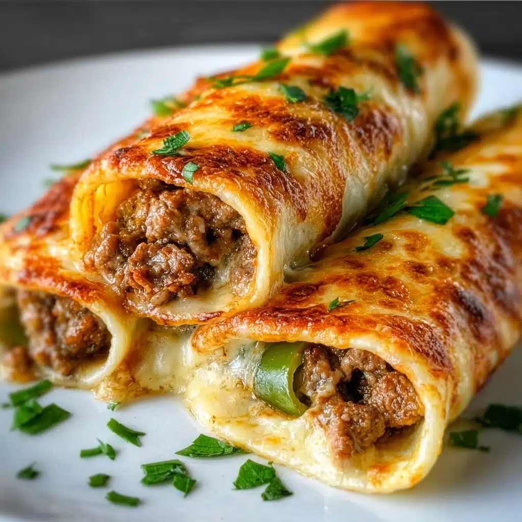 Keto Philly Cheesesteak Rolls – So Tasty & Easy To Make Recipe - Recipe Image