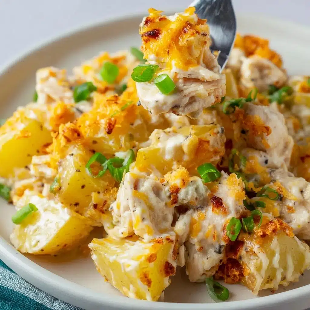 LOADED POTATO RANCH CHICKEN CASSEROLE Recipe - Recipe Image