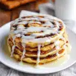 Cinnamon Roll Pancakes Recipe