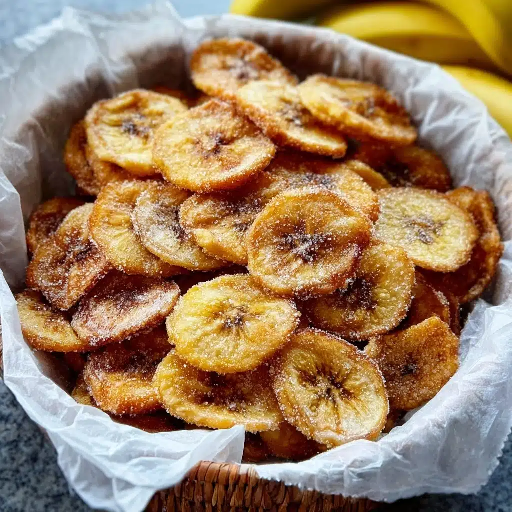Cinnamon Sugar Air Fryer Banana ChipsIngredients Recipe - Recipe Image