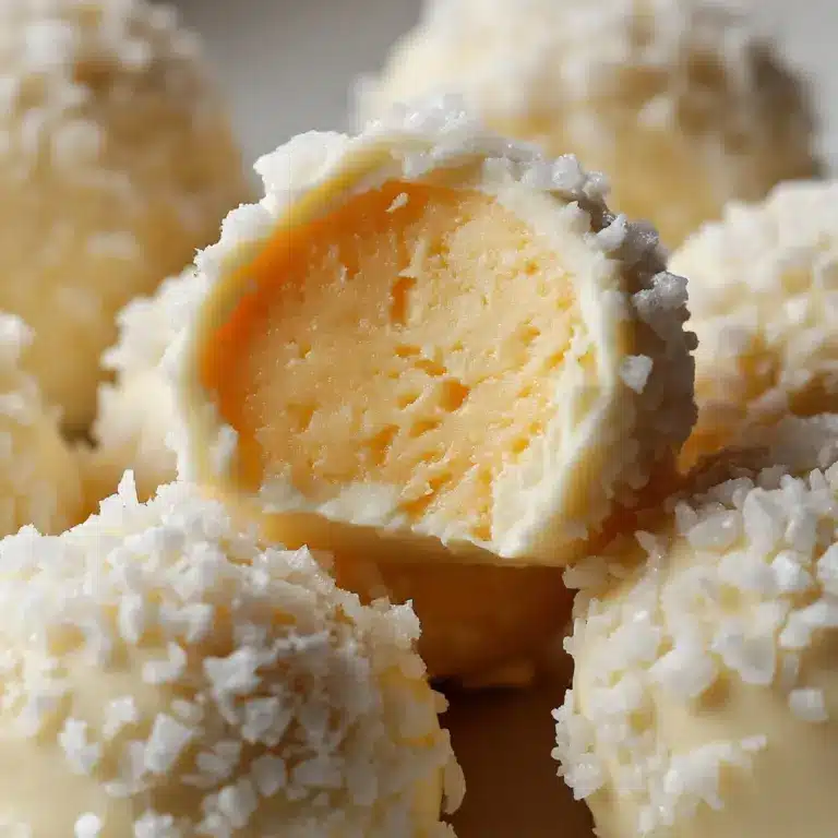 No Bake Orange Creamsicle Truffles Recipe