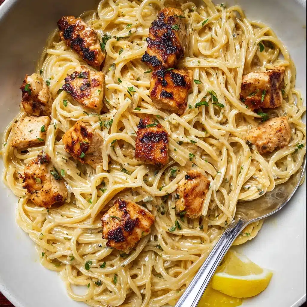 Cowboy Butter Chicken Linguine Recipe - Recipe Image