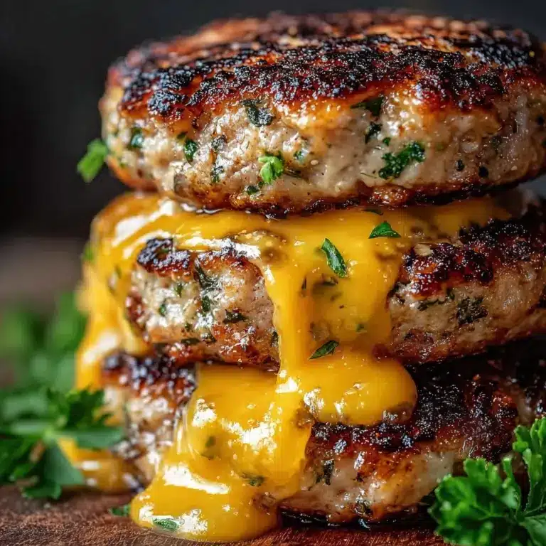 Cheddar Ranch Chicken Burgers Recipe