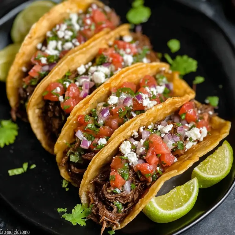 Easy Crock Pot Street Tacos recipe