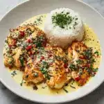 Creamy Pepperoncini Chicken Skillet Recipe