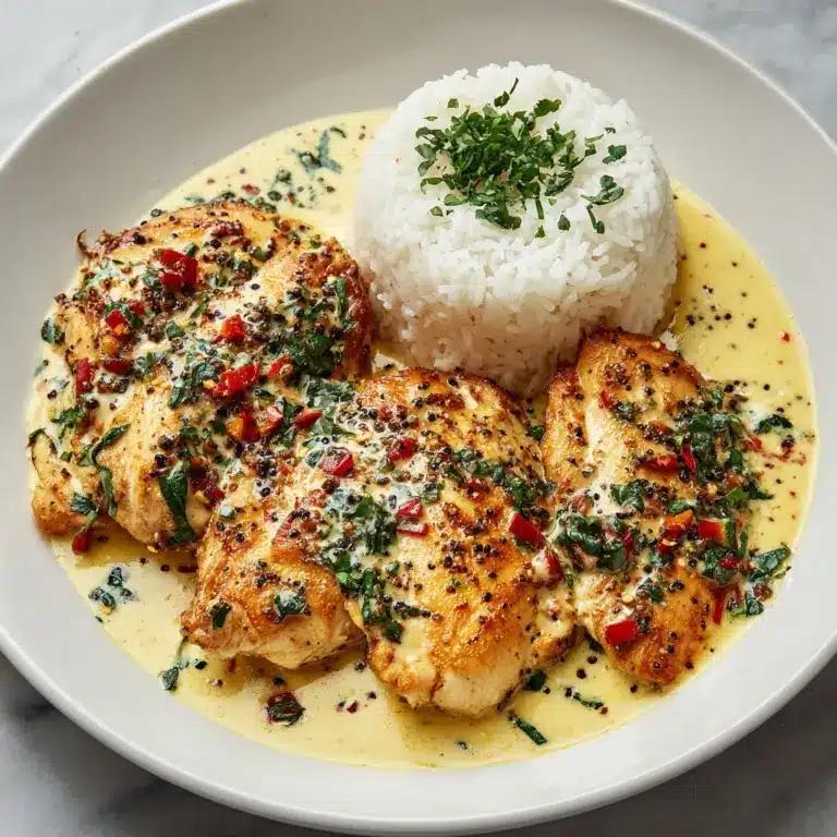 Creamy Pepperoncini Chicken Skillet Recipe