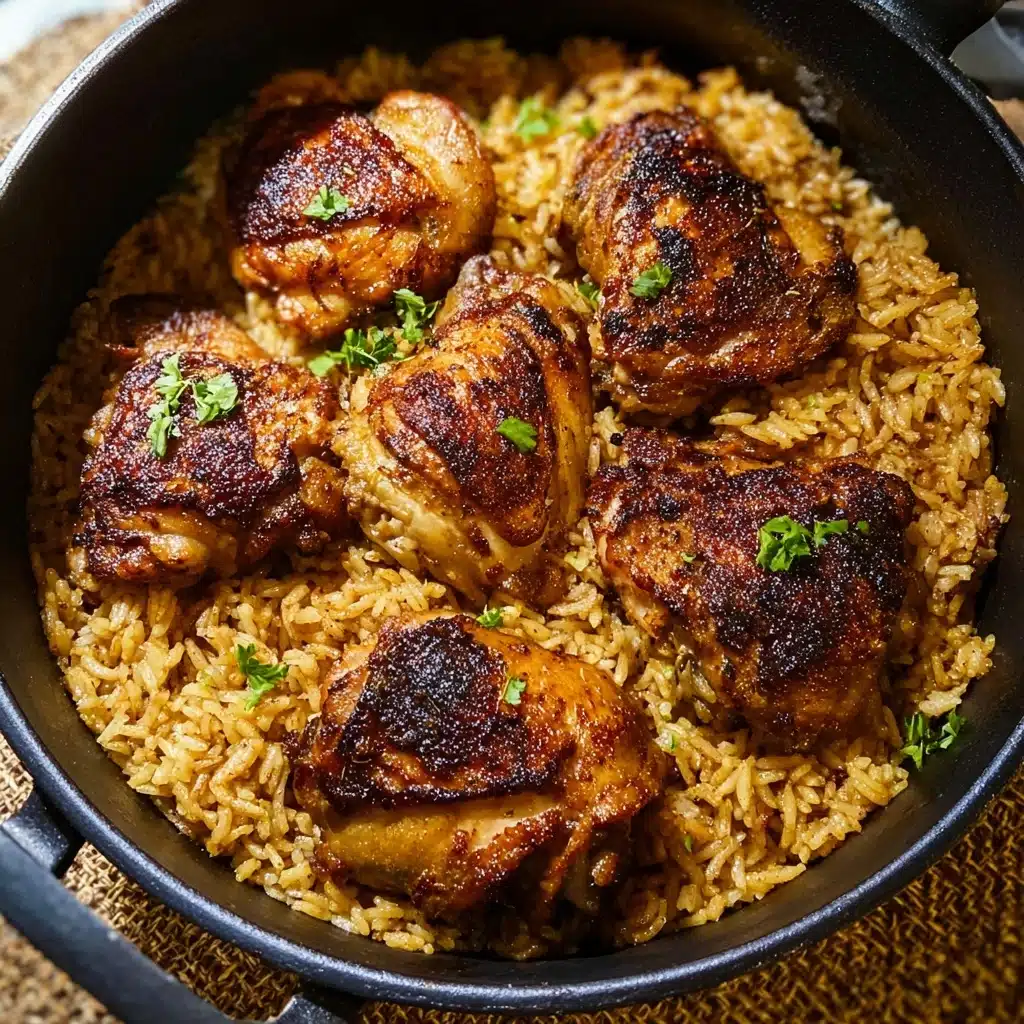 One Pot Chicken and Rice Recipe - Recipe Image