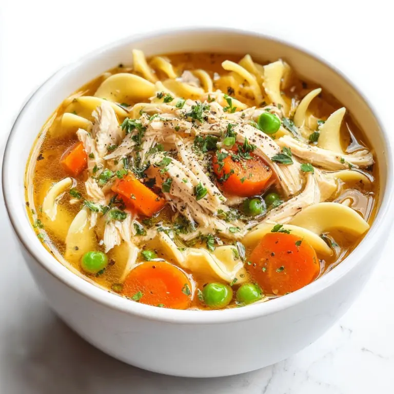 Homestyle Chicken Noodle Soup Recipe