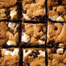 S’mores Cookie Bars Recipe-image