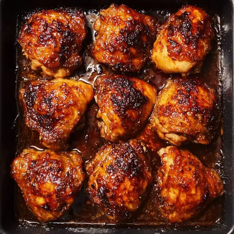 30-min Oven Baked Boneless Skinless Chicken Thighs Recipe