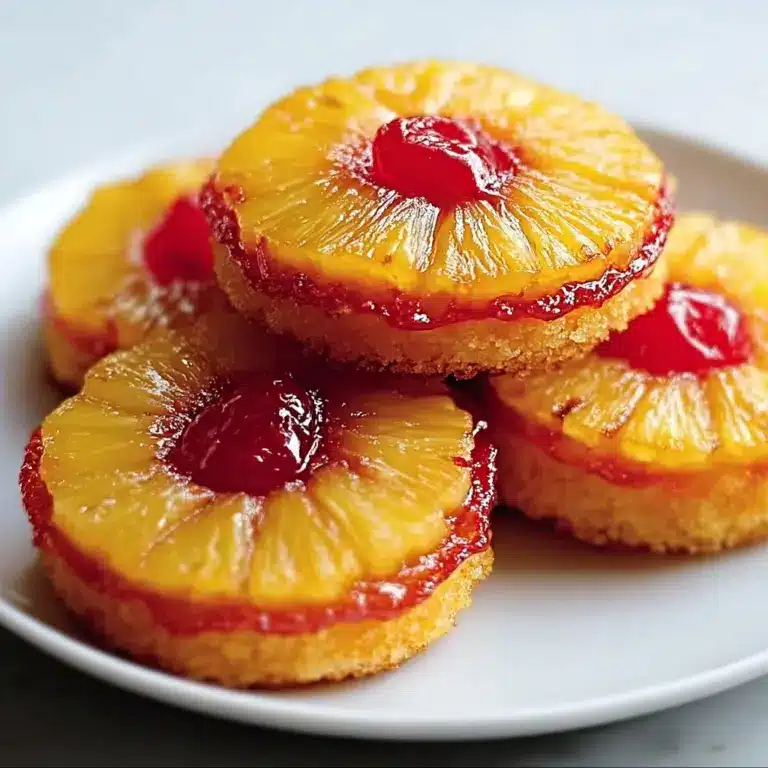 Pineapple Upside-Down CookiesIngredients Recipe