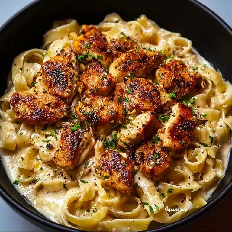 Cajun Chicken Fettuccine Alfredo Recipe